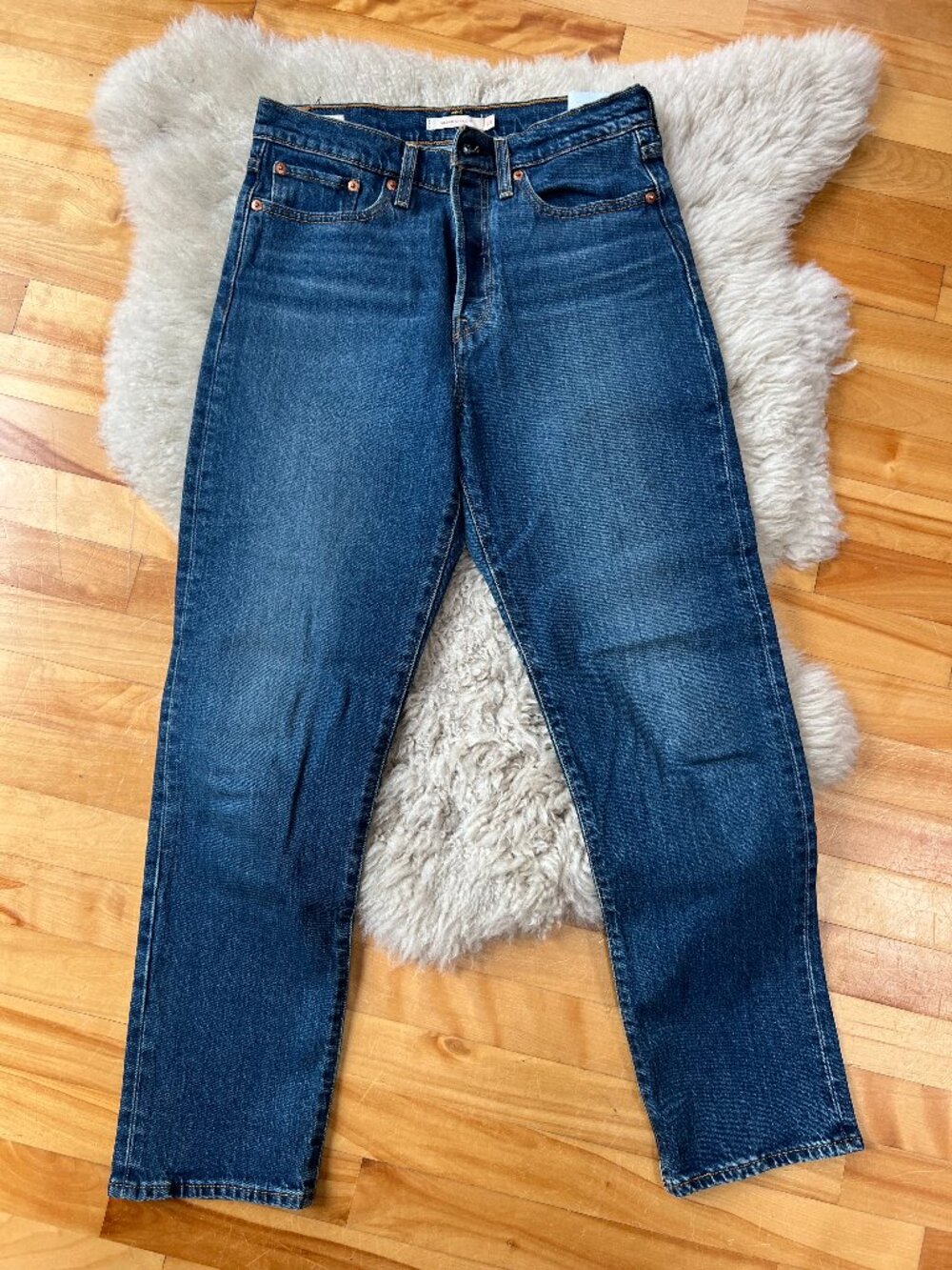 Levi's Wedgie Straight Jeans - Women's Size 28